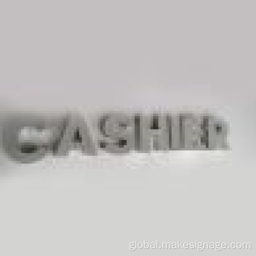 Custom Aluminum Frontlit LED Channel Letters Aluminum Led Frontlit Channel Letter Supplier